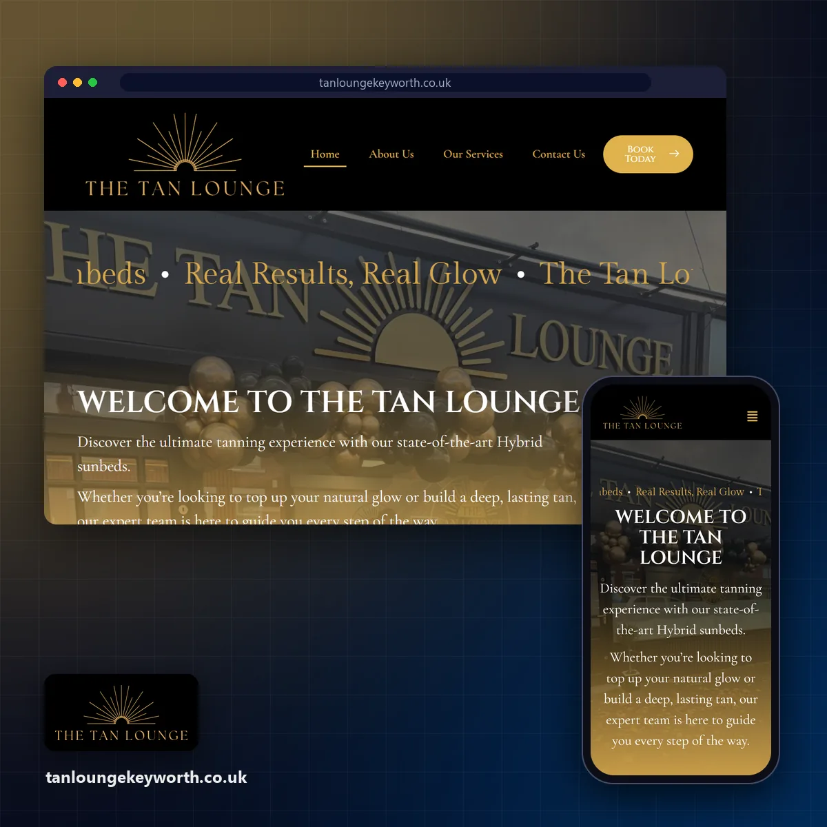 The Tan Lounge, a Flare Agency project